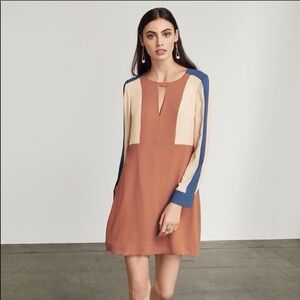 Colorblock Shift Dress